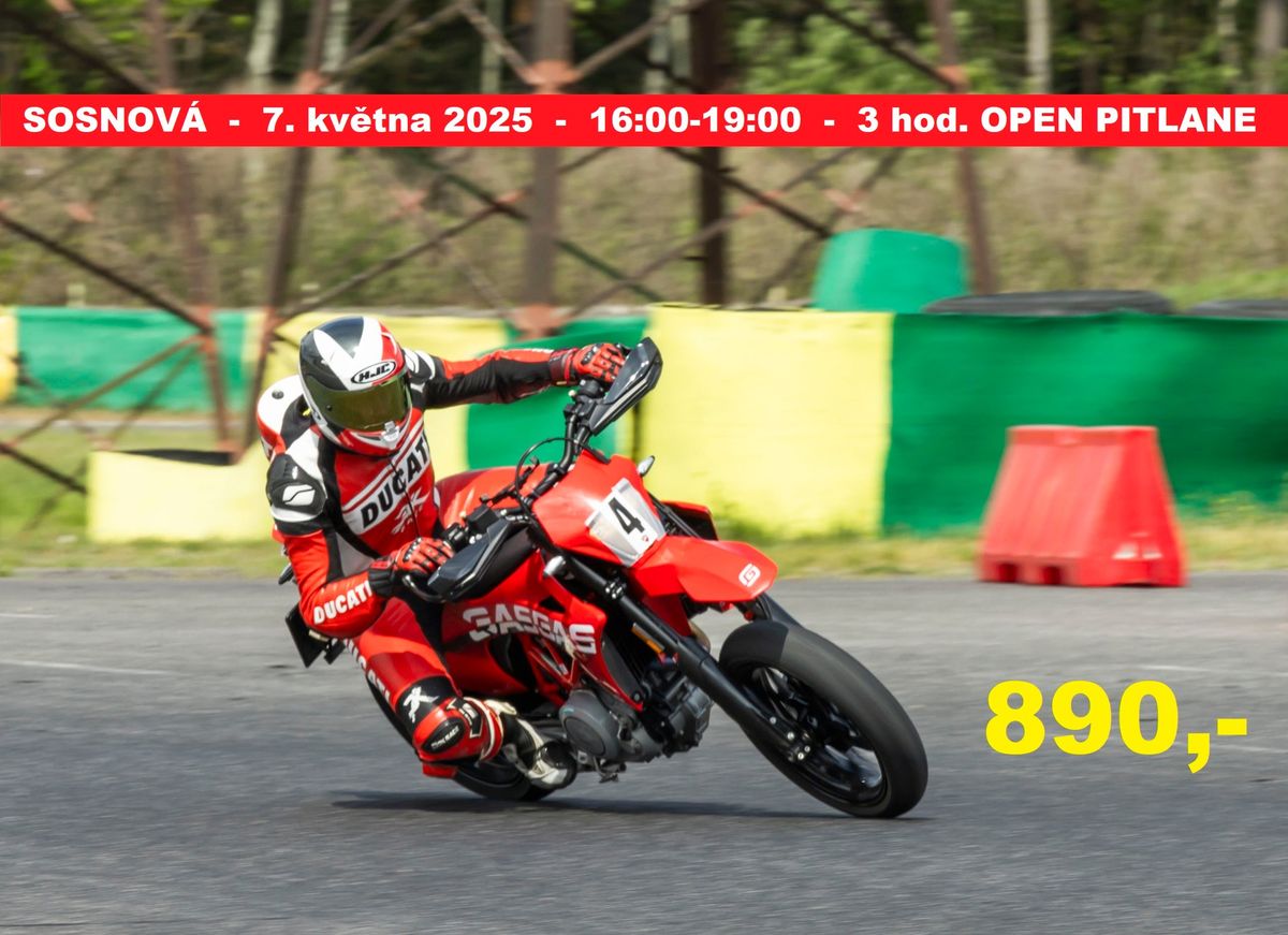 MOTO Sosnov\u00e1 - 3 hod. OPEN PITLANE