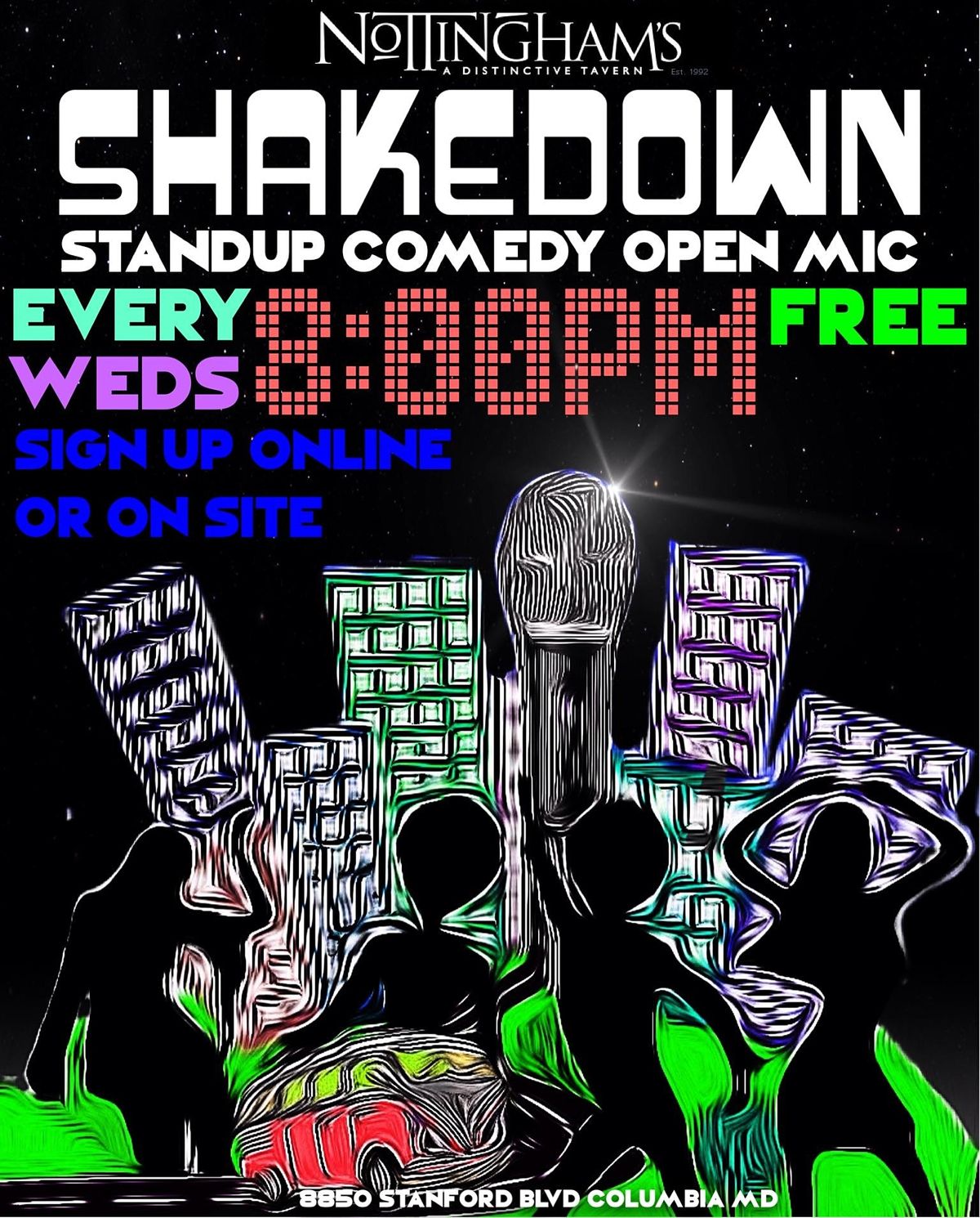 SHAKEDOWN Standup Open Mic