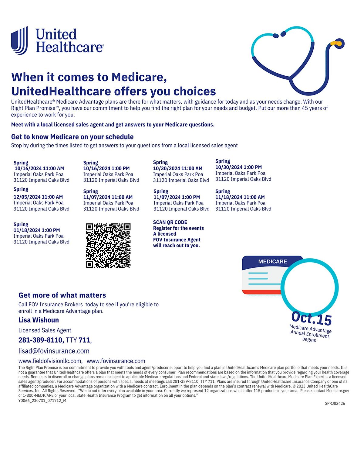 Annual Enrollment Period Medicare Advantage Review Meetings