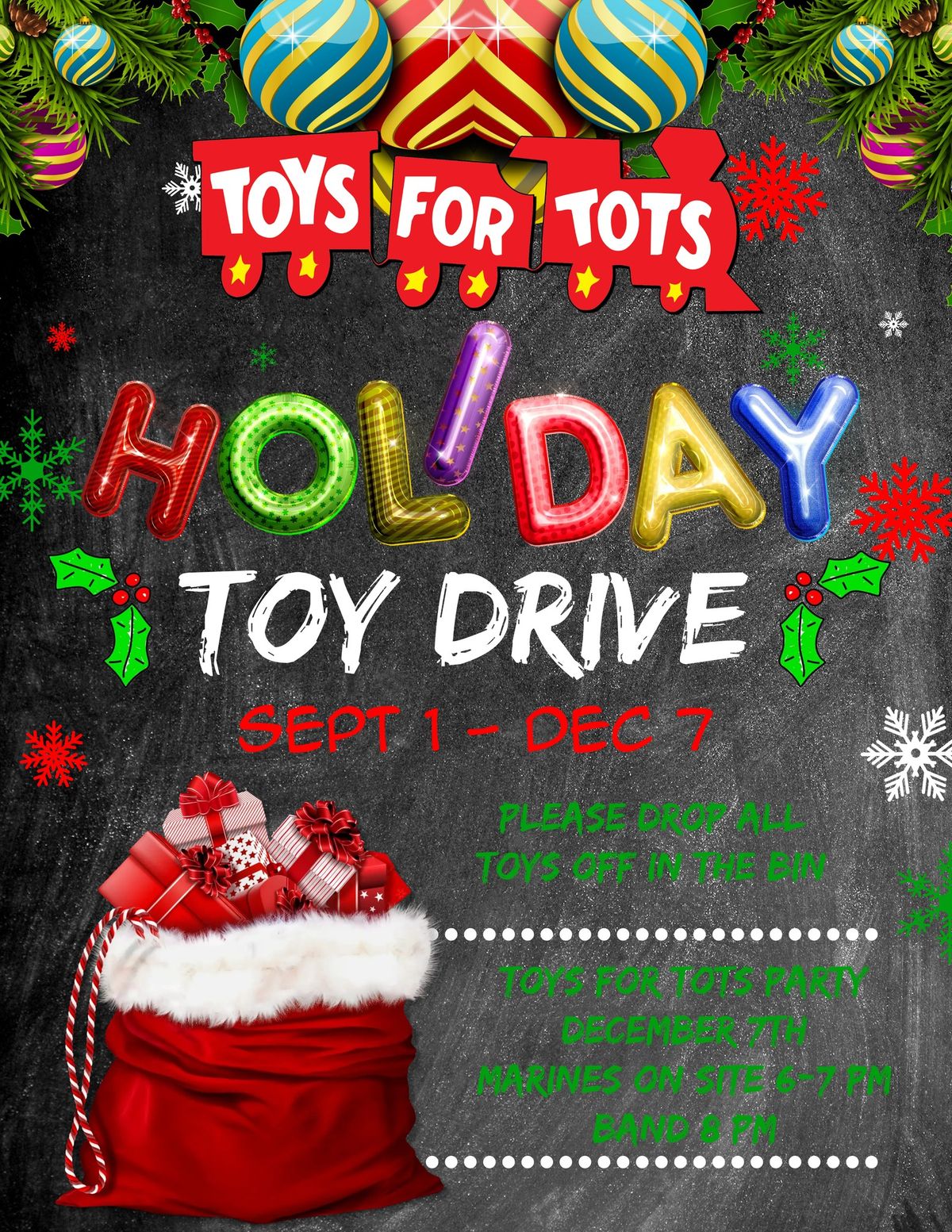 Toys For Tots Party