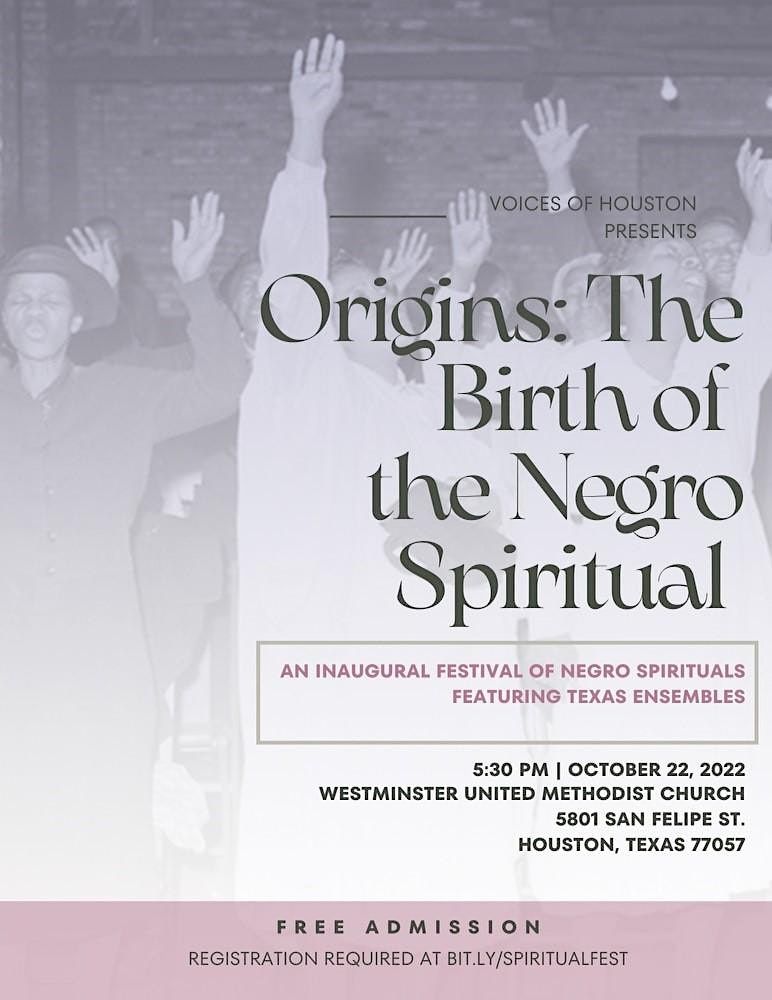 Origins: The Birth of the Negro Spiritual