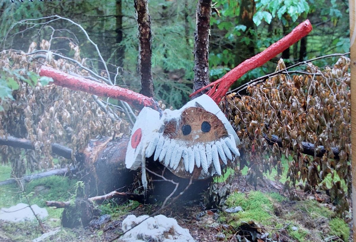 Geister f\u00fcr den Geisterwald- Filzen f\u00fcr Kinder in den Faschingsferien