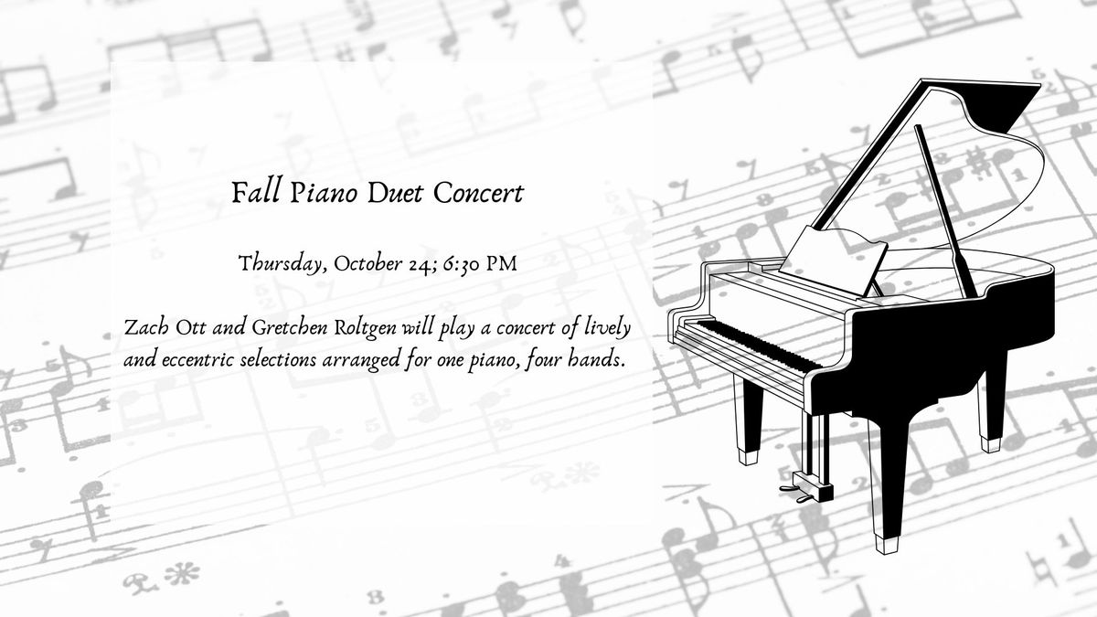 Fall Piano Concert