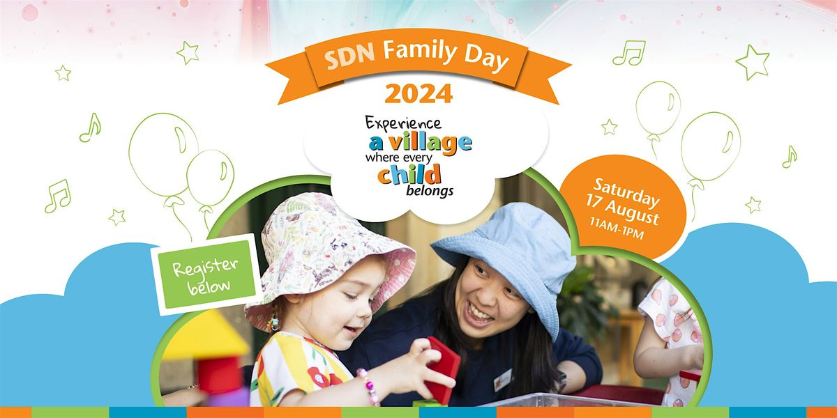 Family Day 2024 - SDN Tigger's Honeypot Randwick at UNSW