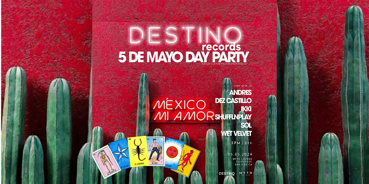Destino's 5 de Mayo Day Party at Myth DTSJ