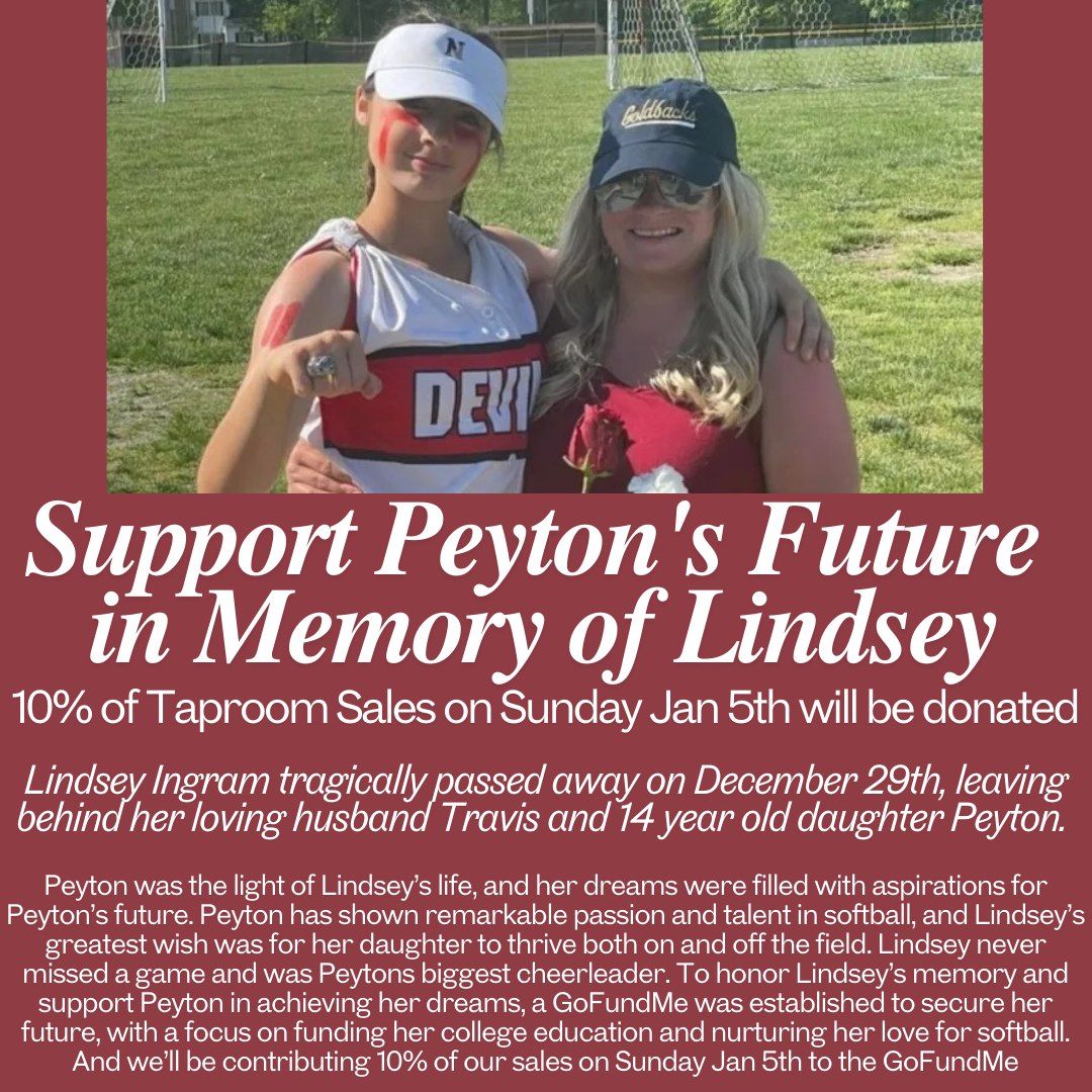 Sunday Fundraising for Peyton's Future