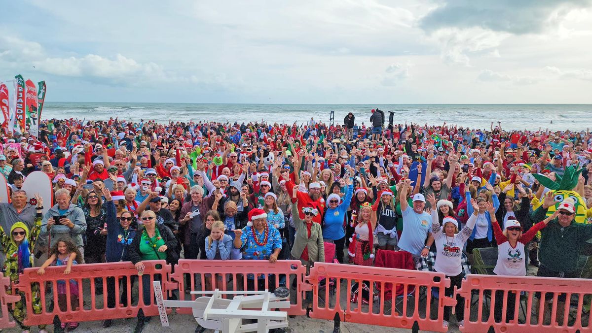 Surfing Santas of Cocoa Beach 2024