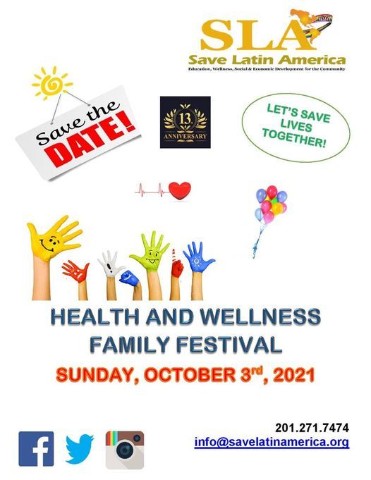 Health And Wellness Family Festival Union City High School New Jersey 3 October 21