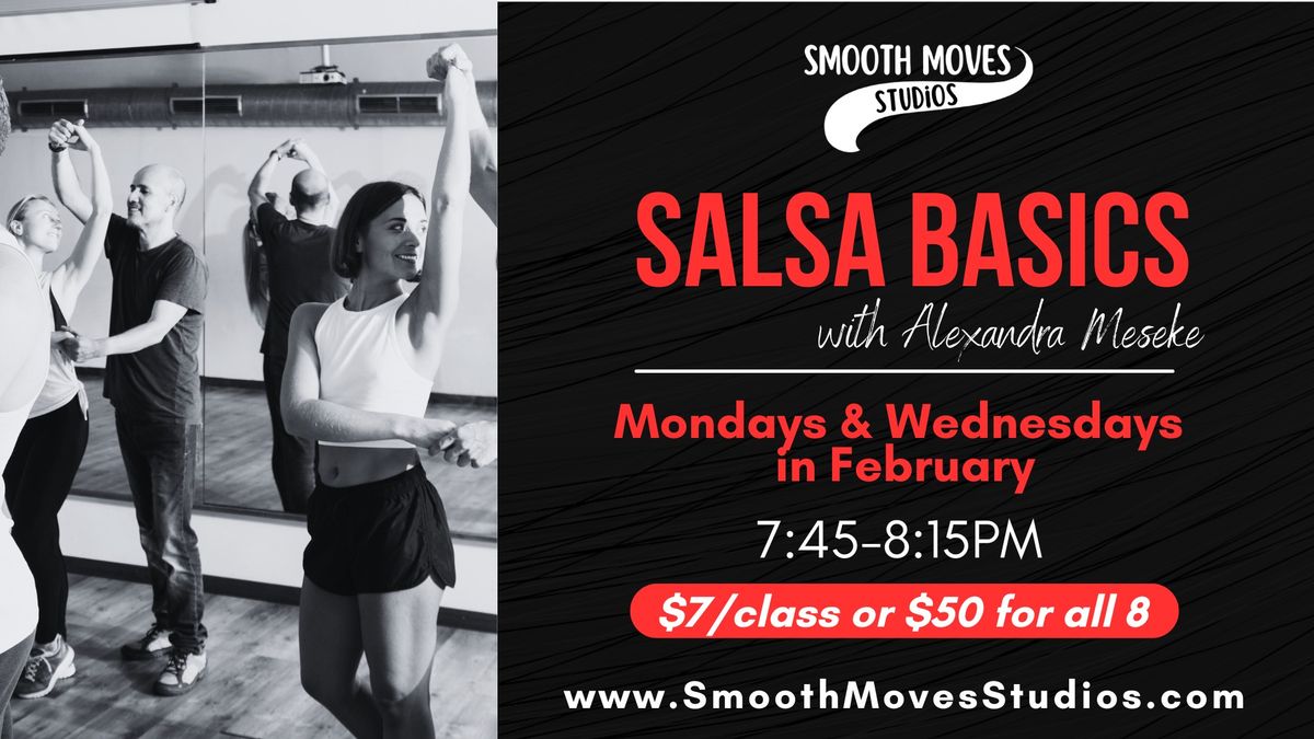 February: Salsa Basics with Alexandra