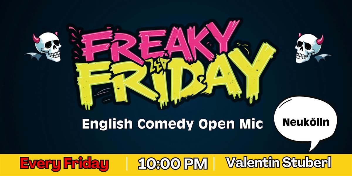 English Stand Up Comedy Show - Stand Up Comedy Open Mic in Neukolln