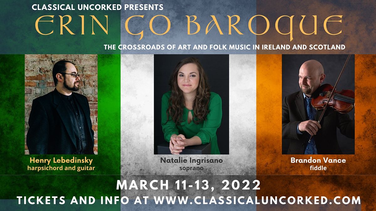 Erin Go Baroque: Concert and Whiskey Tasting