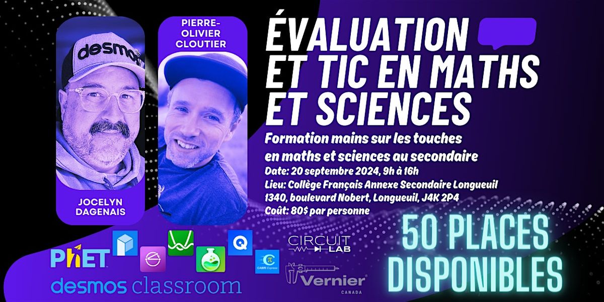 \u00c9VALUATION ET TIC EN MATHS ET SCIENCES AU SECONDAIRE