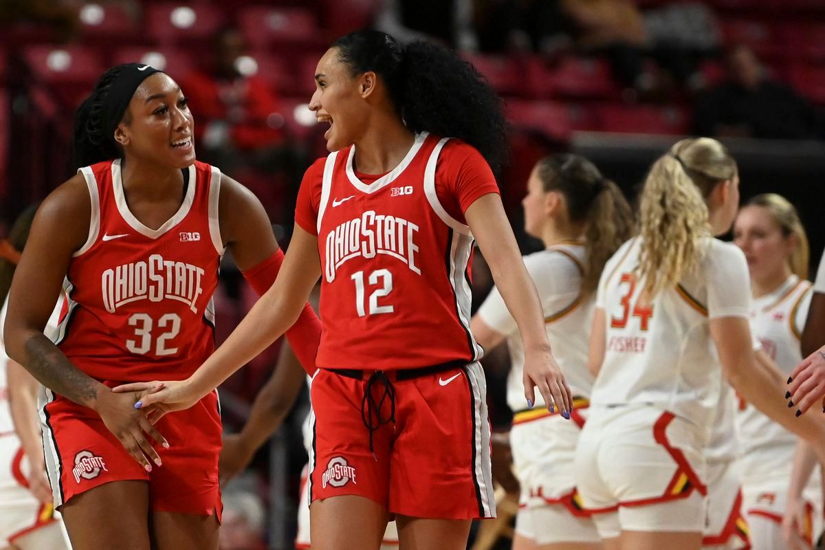 Ohio State Buckeyes at Maryland Terrapins Womens Basketball at Xfinity Center - MD