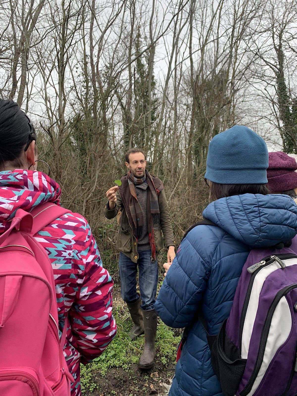 Wild Forage with Grow, Cook and Eat Lawrence Weston at Kingsweston House