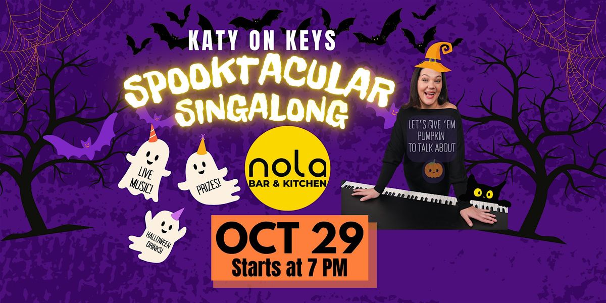 Katy on Keys' Spooktacular Singalong!