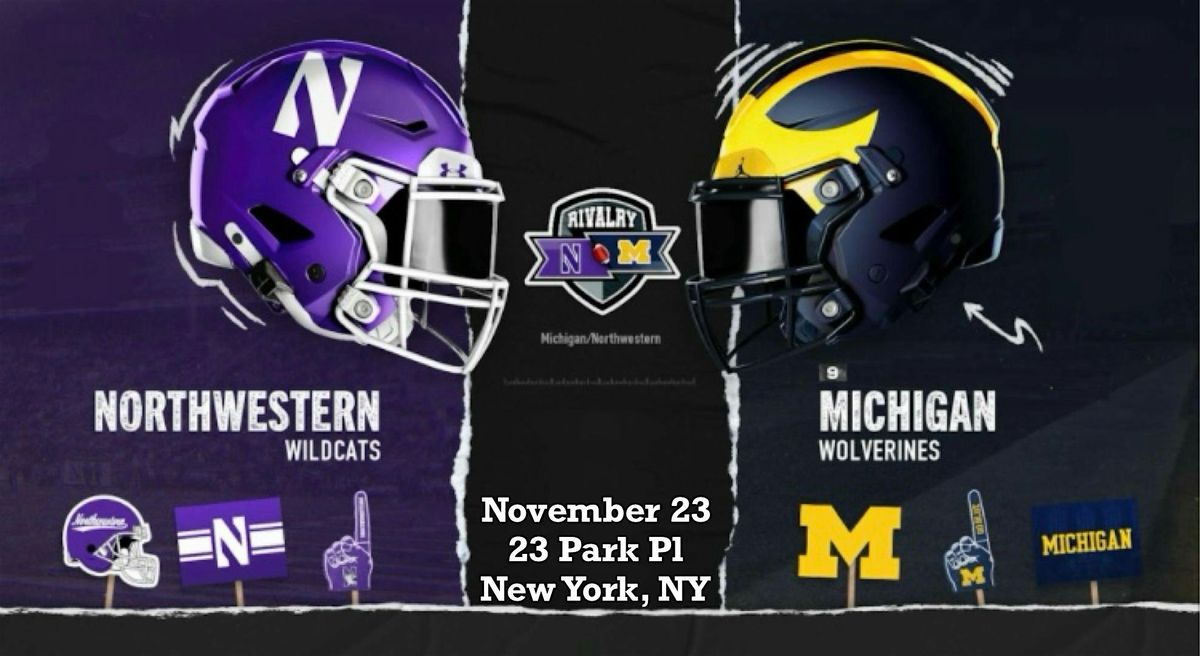 Michigan vs Northwestern Watch Party