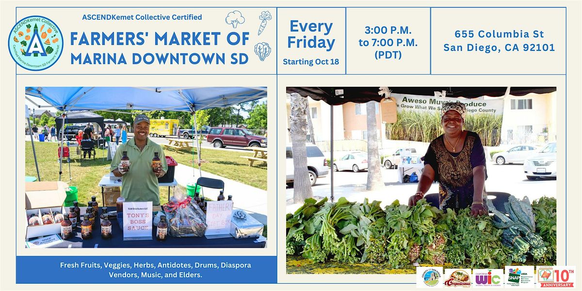 ASCENDKemet Collective Certified Farmers' Market of Marina
