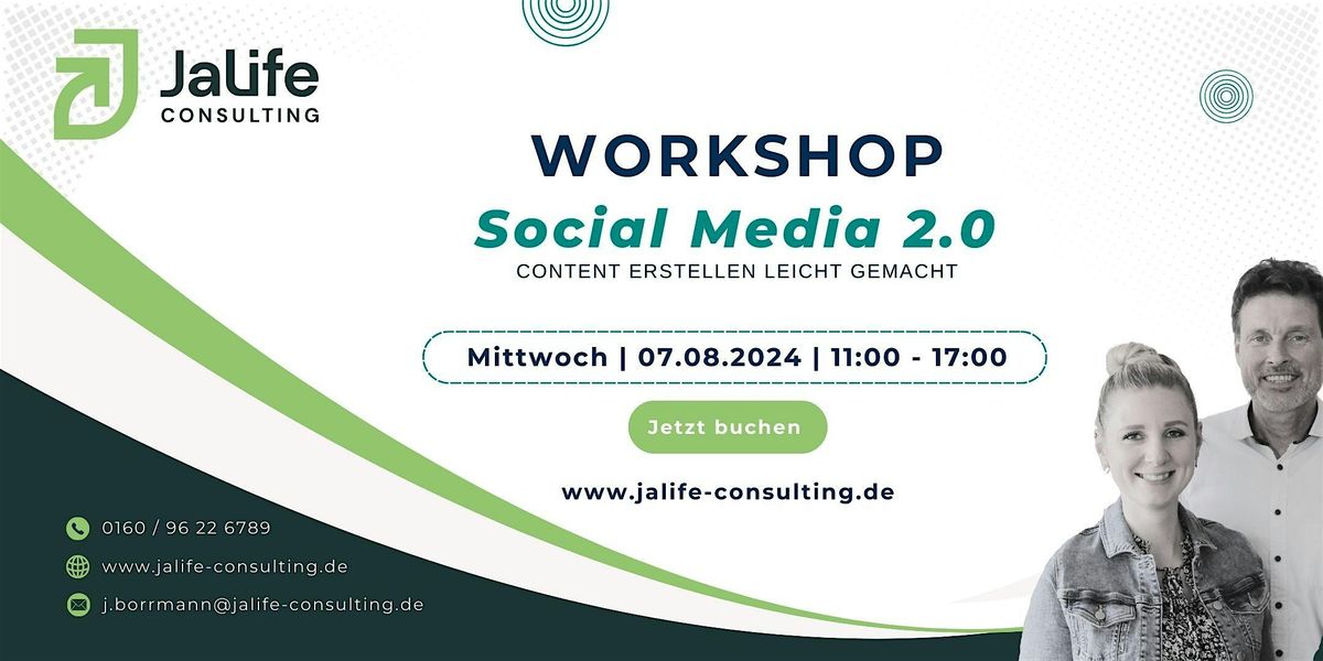 Workshop Social Media 2.0 - Content Creation