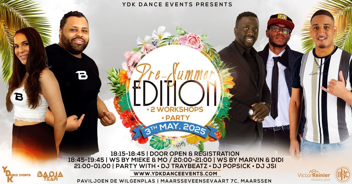 YDK Pre-Summer Edition | Bootcamp by Mieke & Mo \/ Marvin & Didi |  Party with DJ