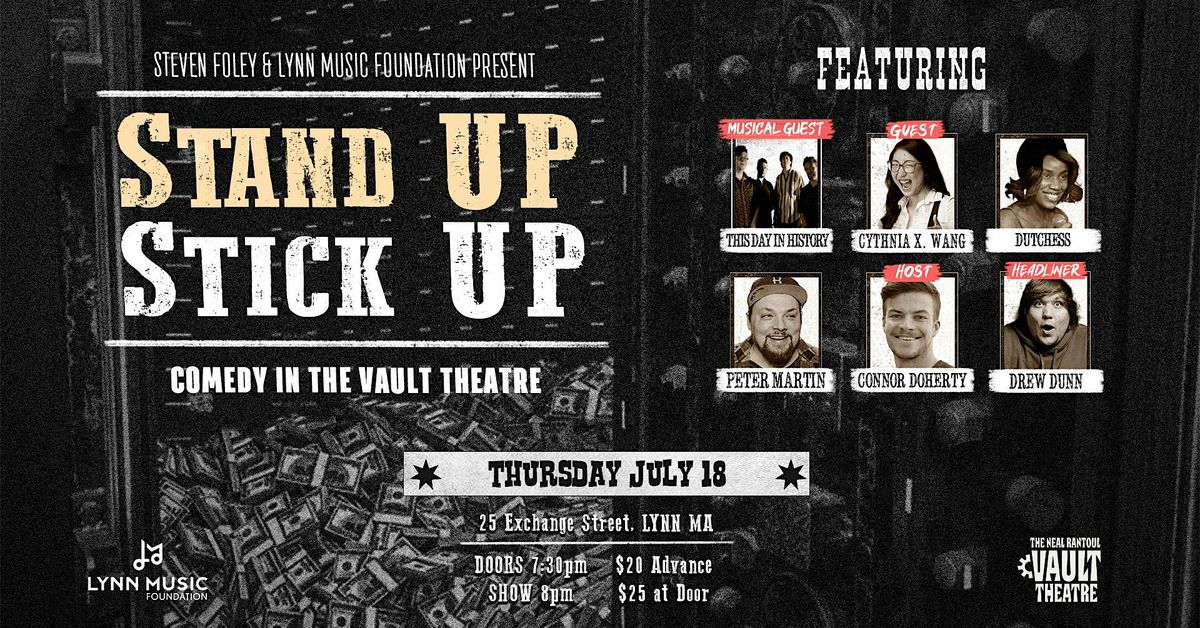 Stand Up Stick Up - Comedy @ The Vault Theatre ft. Drew Dunn