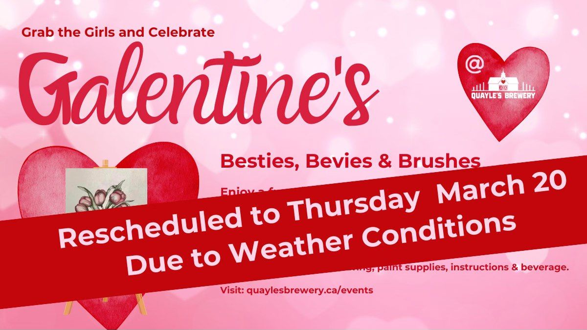 Galentine Event:  Besties, Bevies & Brushes