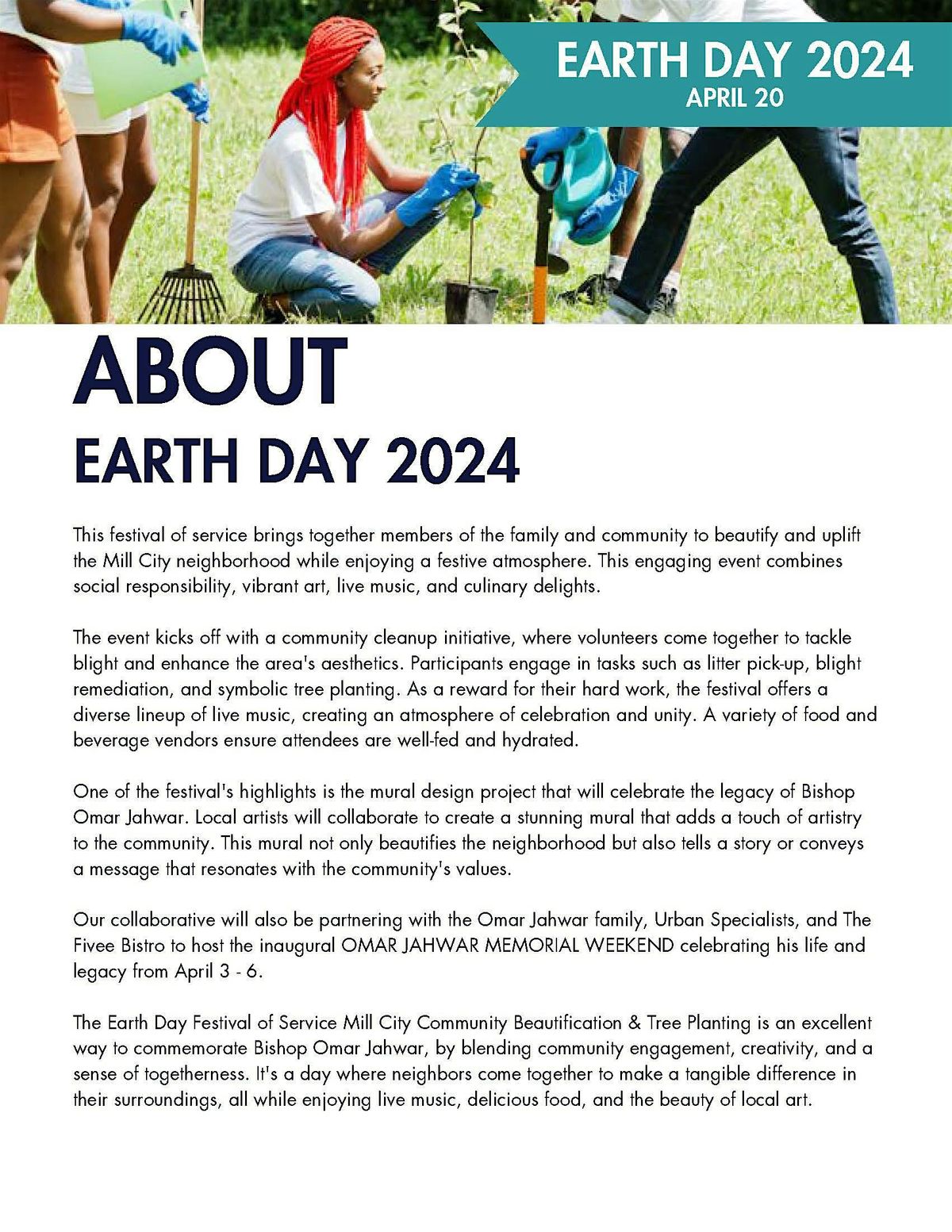 KEEP UP THE DREAM - EARTH DAY 2024