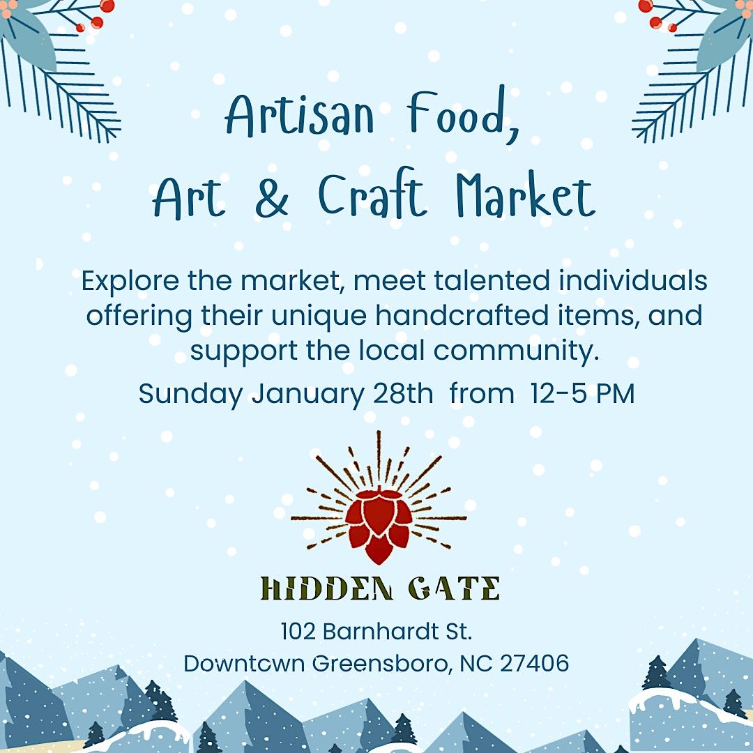 HGB's Sunday Artisan Food & Craft Market 2024 Season