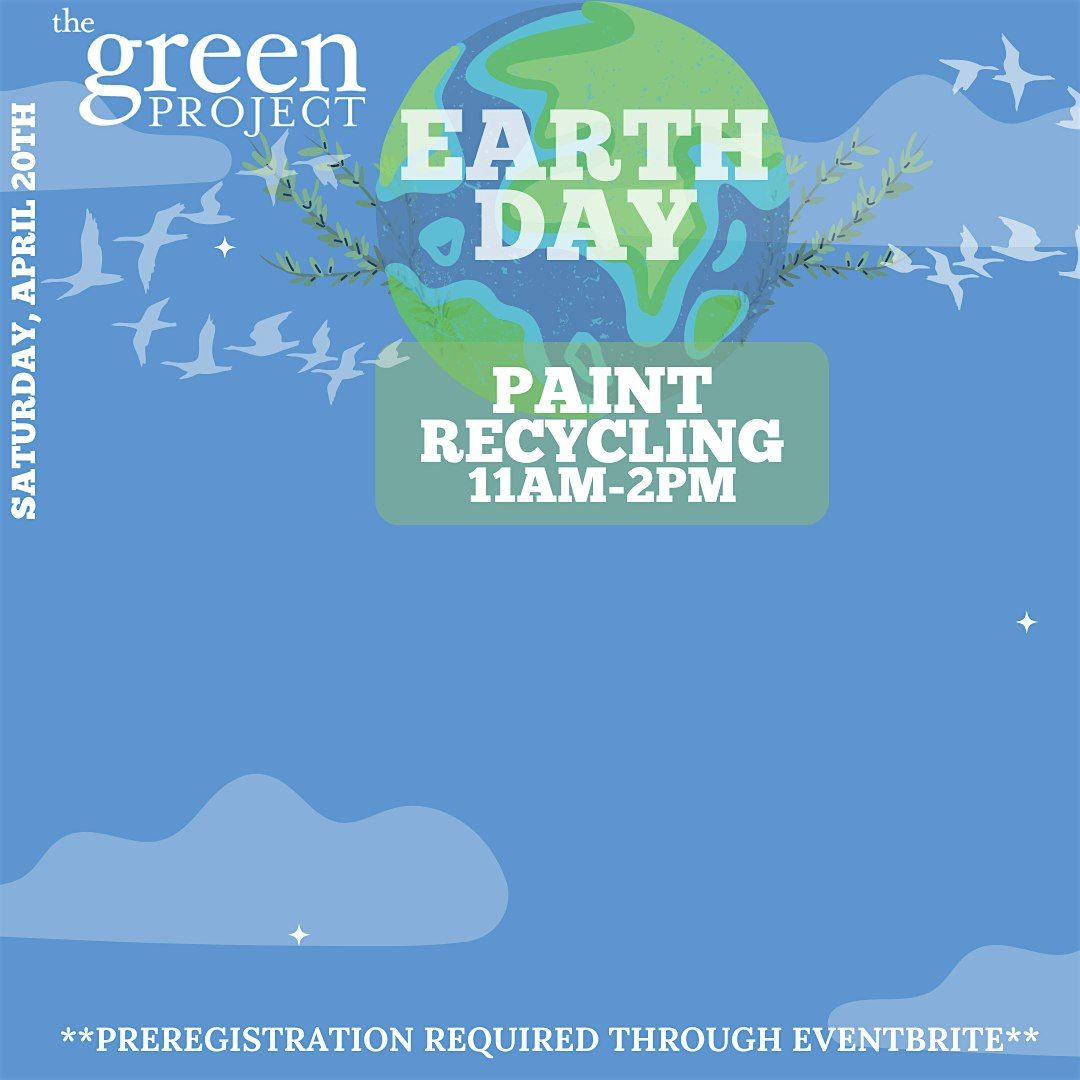 Earth Day Community Paint Recycling, The Green Project, New Orleans, 20