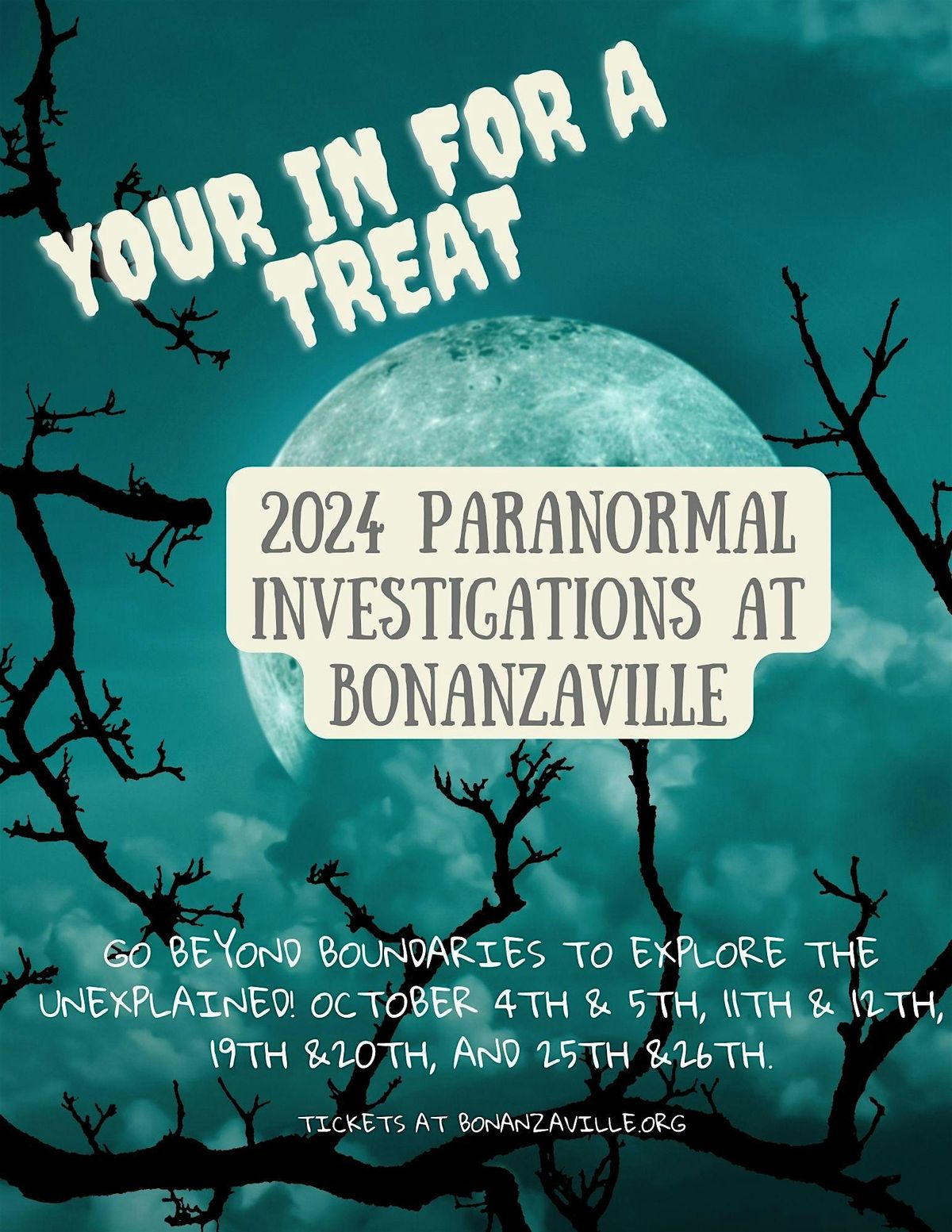 2024 Paranormal Investigations at Bonanzaville