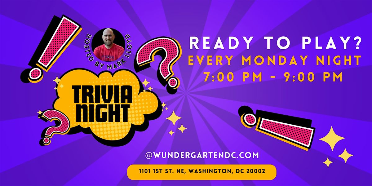 Trivia Mondays w\/ Mark Llloyd