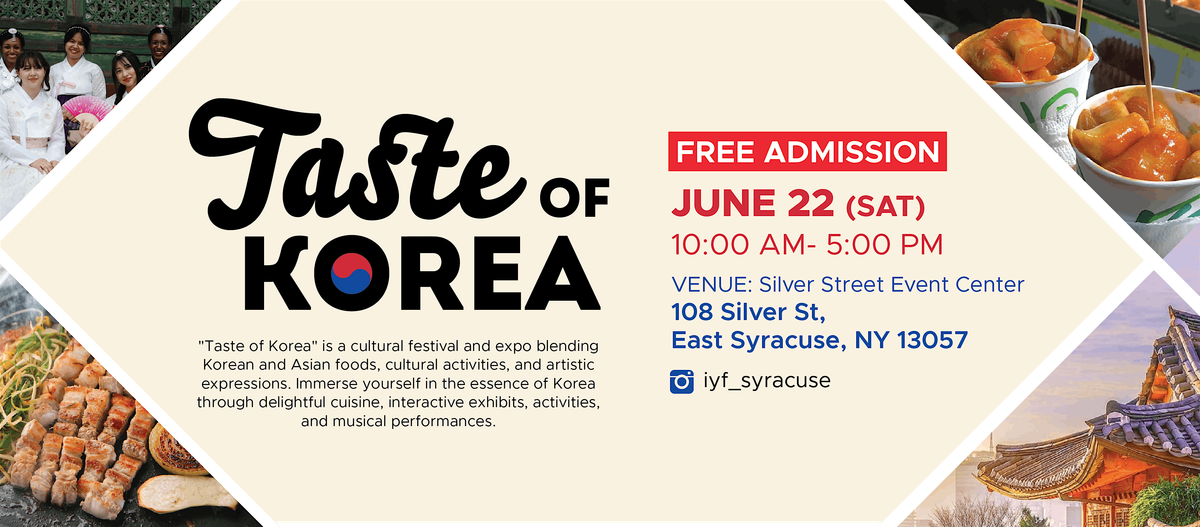 Taste of Korea in Syracuse