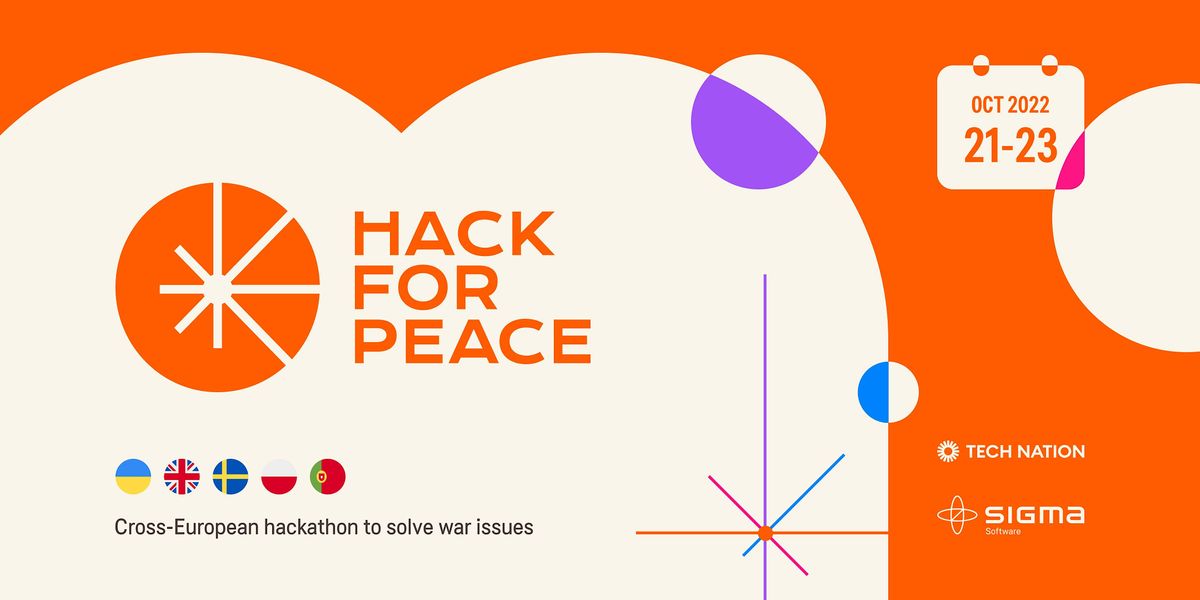 Hack For Peace \u2014 Cross-European Hackathon