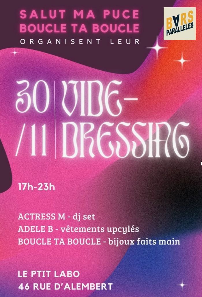 DJ set Actress M & Vide-dressing