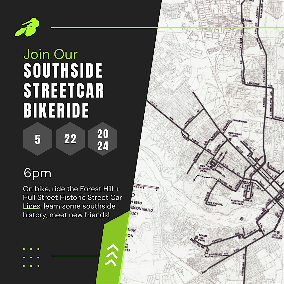 Southside Street Car Ride | Richmond Bike Month 2024