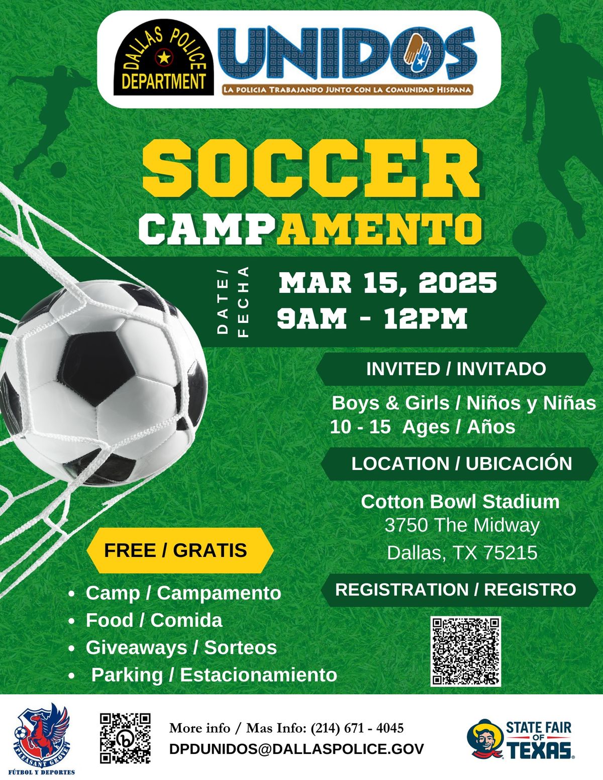 UNIDOS Soccer Campamento 2025