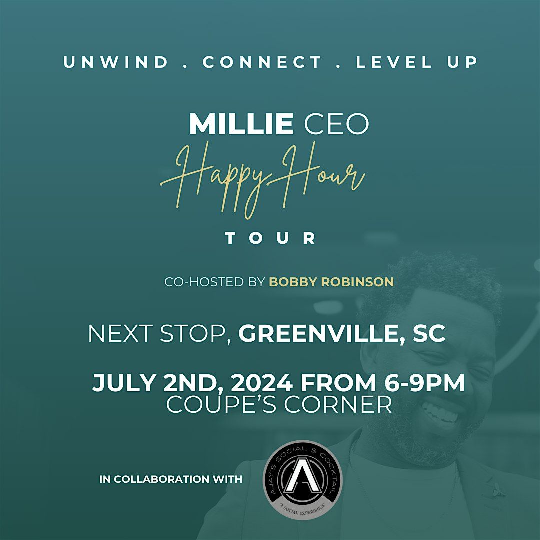MILLIE CEO SOCIAL AND HAPPY HOUR TOUR