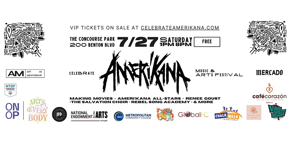 Celebrate AMERI'KANA Music and Arts Festival 2024