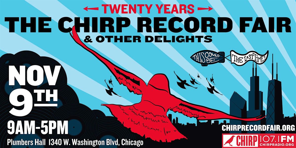 The 20th CHIRP Record Fair and Other Delights at Plumbers Hall