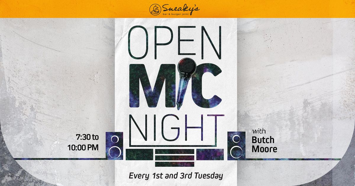 Open Mic Night at Sneaky's