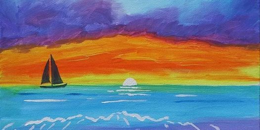 Sip and Paint - "Majestic Sunset"  Lafayette Hotel