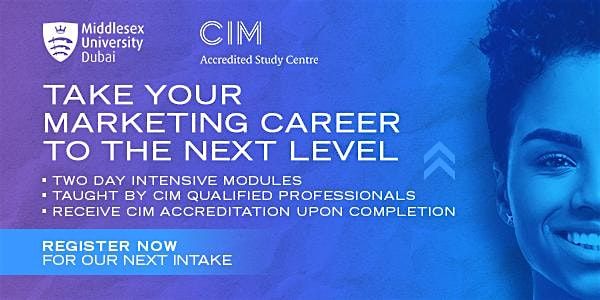 CIM Qualifications at Middlesex University Dubai