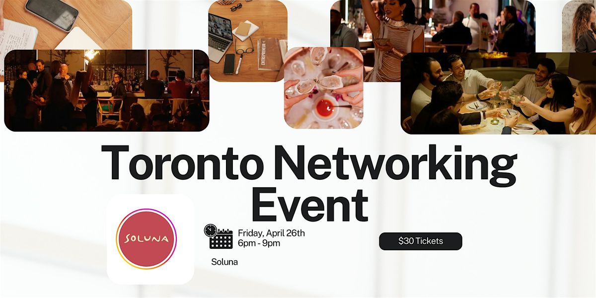 Toronto Tech & Finance Networking Event At Soluna