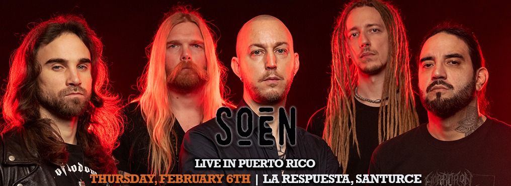 Soen (SWE) Live In Puerto Rico