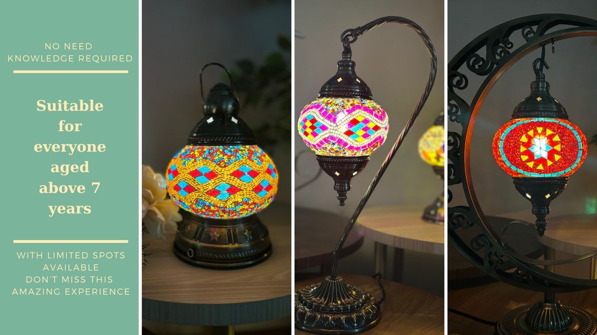  Greater Houston Learn How to Make Turkish Mosaic Lamp in this Workshop 