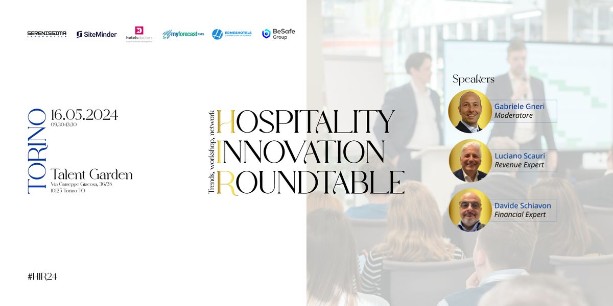 Hospitality Innovation Roundtable: Torino