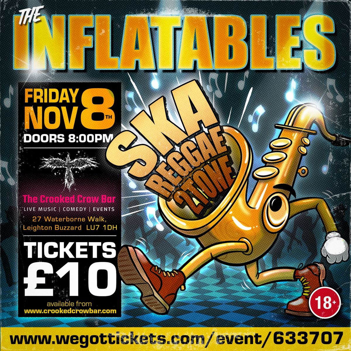 The Inflatables @ The Crooked Crow Bar, Leighton Buzzard