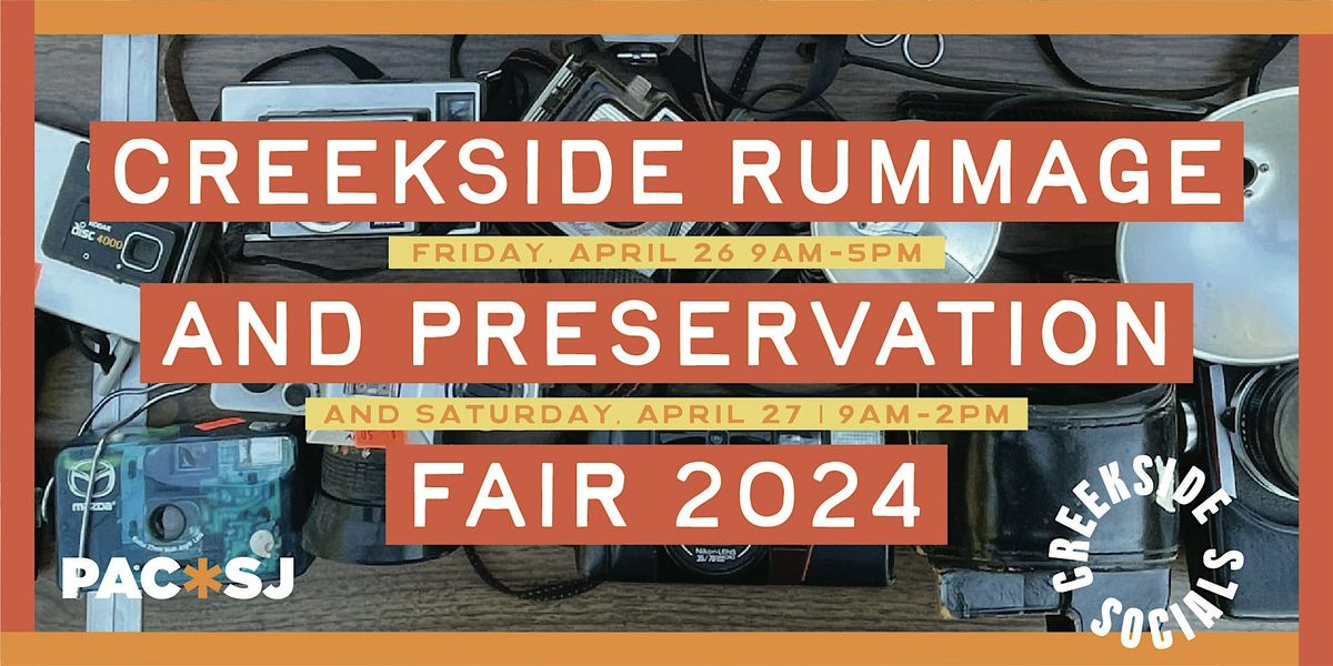 Creekside Rummage and Preservation Fair