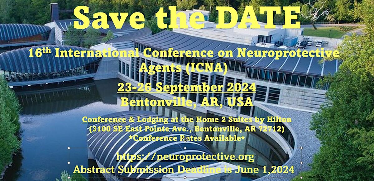 16th International Conference on Neuroprotective Agents