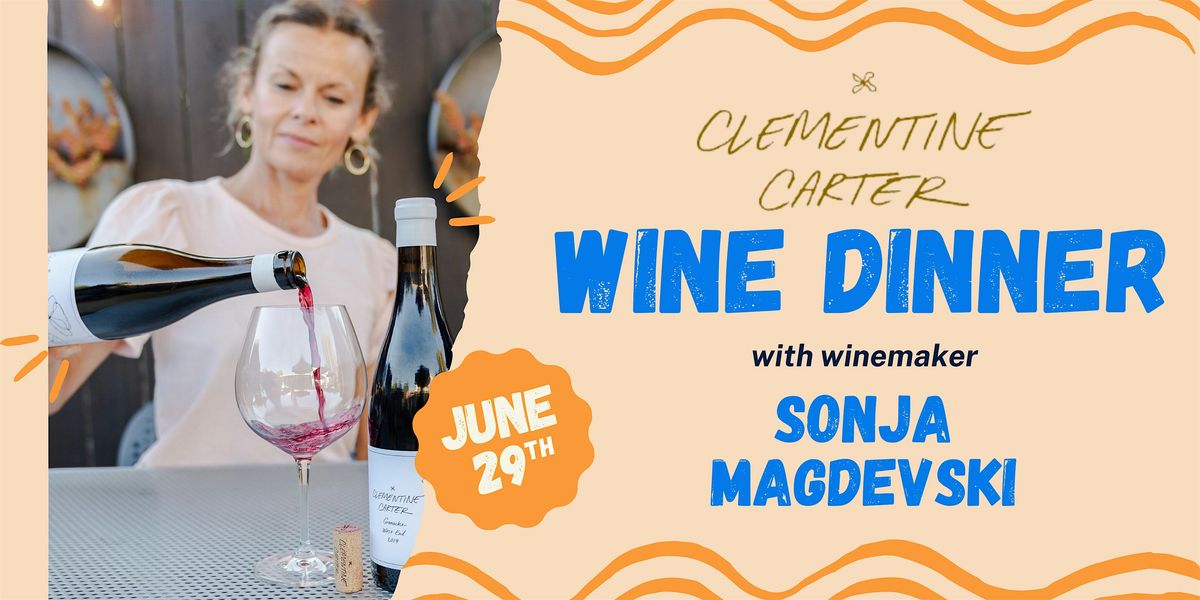An Evening with Clementine Carter Wines