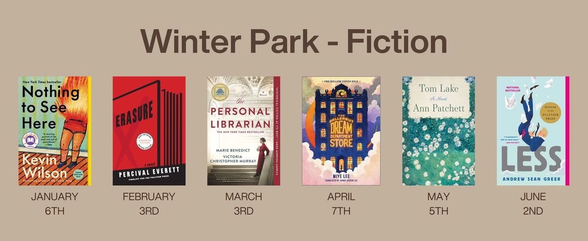 Winter Park Fiction Book Club